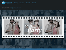 Tablet Screenshot of ncfotobooth.com